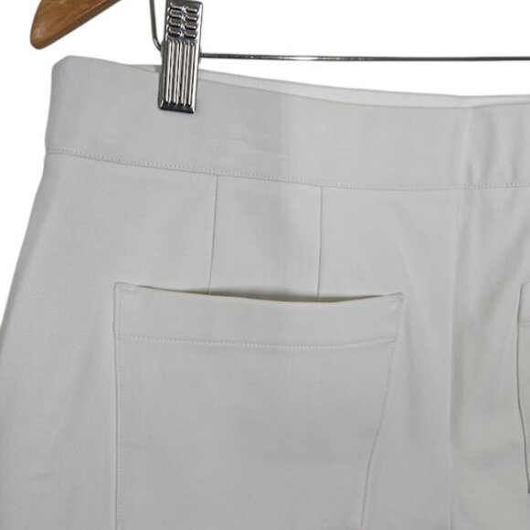 SPANX Women’s White Stretch Tailored Shorts 4'' Size XL  NWT - Picture 6 of 9